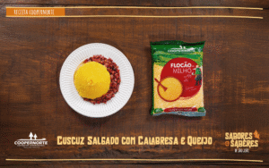 Cuscuz Salgado com Calabresa